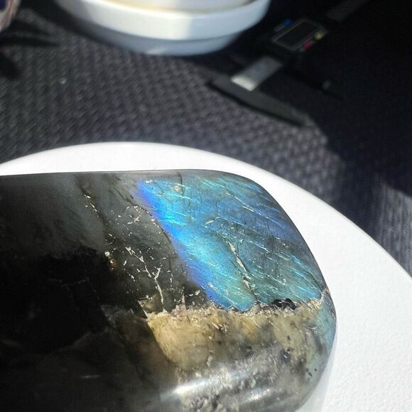 Labradorite Crystal Freeform Meditation Stone - Picture 7 of 14